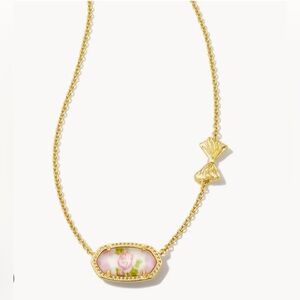 Kendra Scott x LoveShackFancy Elisa Necklace In Marie Blooming Heirloom